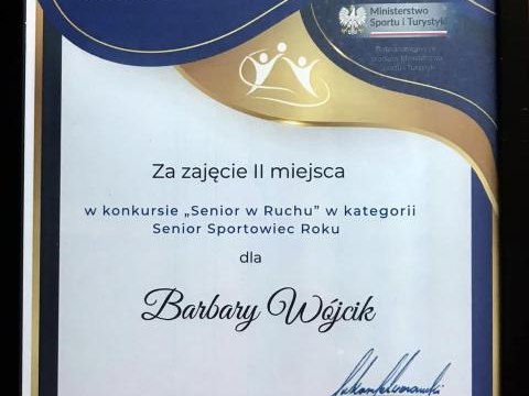 „Senior - Sportowiec Roku 2023”