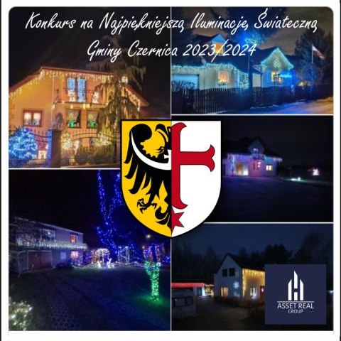 Najpiękniejsza Iluminacja Świąteczna Gminy Czernica