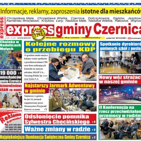 Nowy numer Expressu Gminy Czernica już dostępny