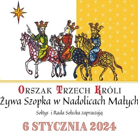 Orszak Trzech Króli - żywa szopka w Nadolicach Małych