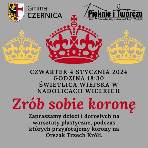 Warsztaty - Zrób sobie koronę