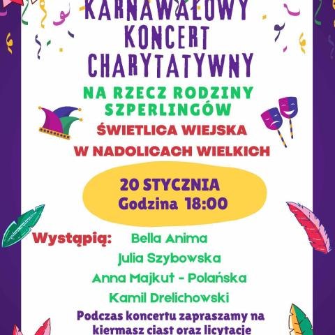 Karnawałowy Koncert Charytatywny