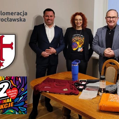 Aglomeracja Wrocławska wspiera Sztab WOŚP w Kamieńcu Wrocławskim