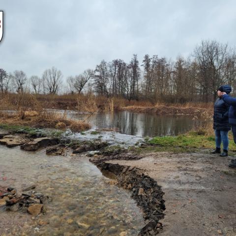 Gminny Zespół Zarządzania Kryzysowego w spr. sytuacji na rz. Widawa