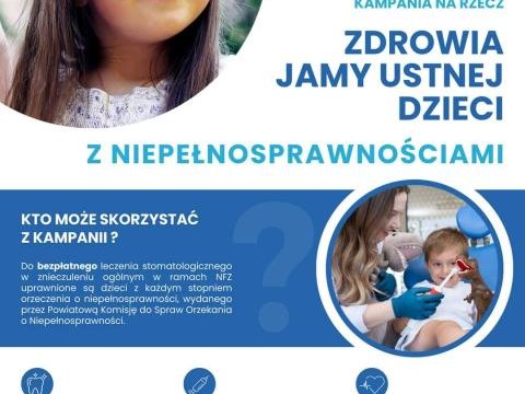 Uniwersyteckie Centrum Stomatologiczne we Wrocławiu prowadzi kampanię na rzecz osób z niepełnosprawnościami.