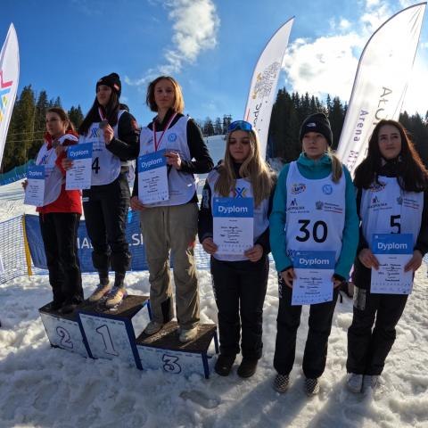 Snowboard Cross - sukces Zuzanny Sokalskiej i Jej trenera dr Piotra Kunysza