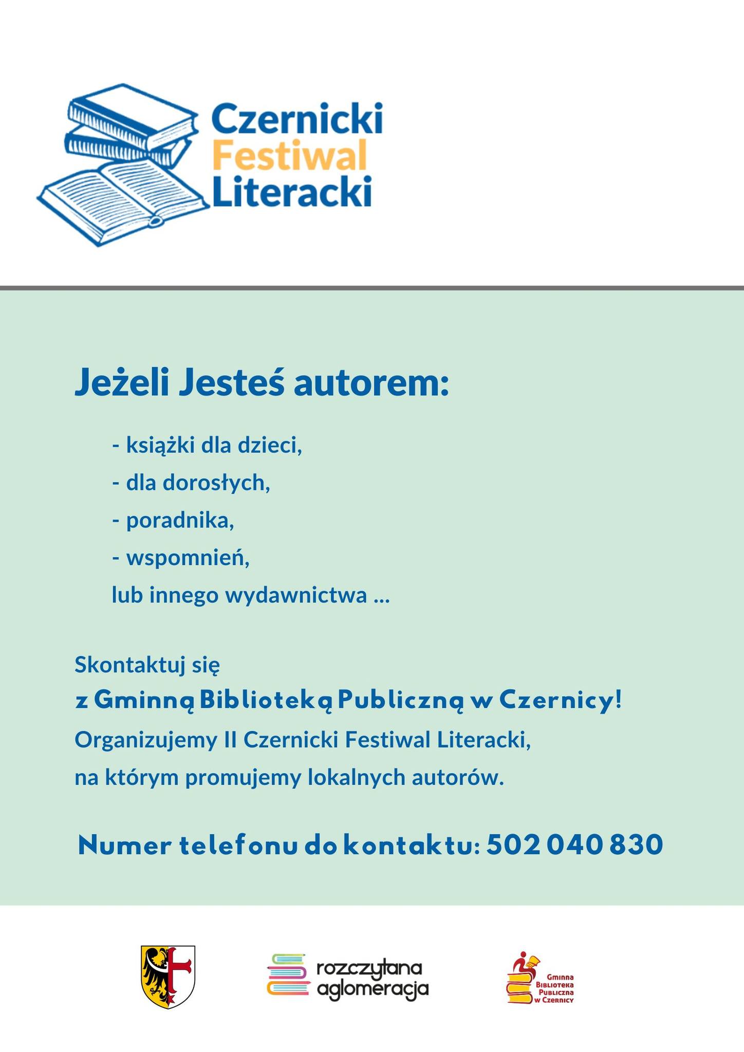 Czernicki Festiwal Literacki