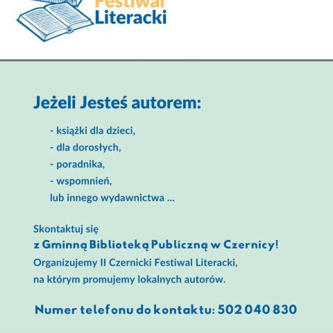 Czernicki Festiwal Literacki