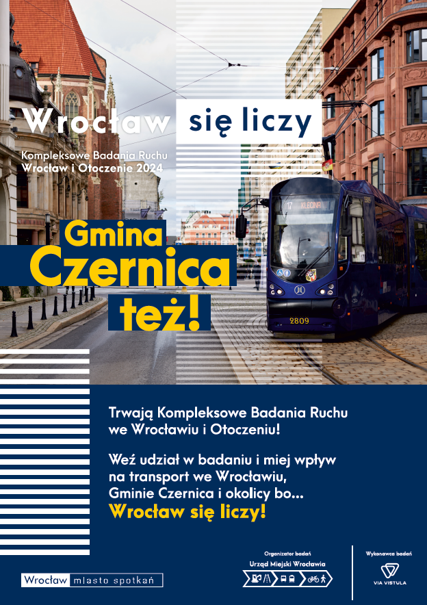 We Wrocławiu i gminach sąsiednich rozpoczęły się Kompleksowe Badania Ruchu, czyli tzw. KBR 2024!