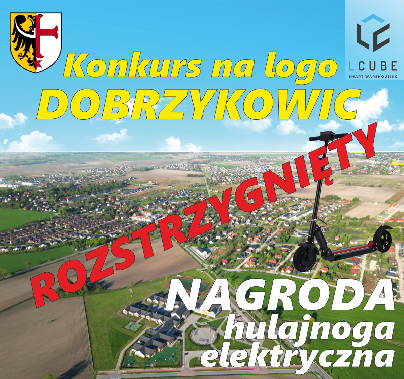 Konkurs na logo Dobrzykowic rozstrzygnięty.