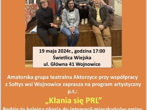 Amatorska Grupa Teatralna AKTORZYCE zaprasza