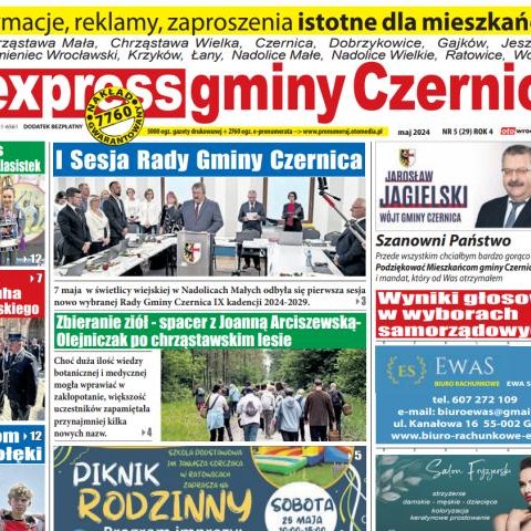 Nowy numer Expressu Gminy Czernica już dostępny