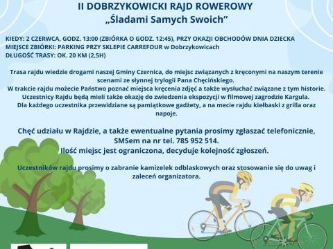 II Dobrzykowicki Rajd Rowerowy