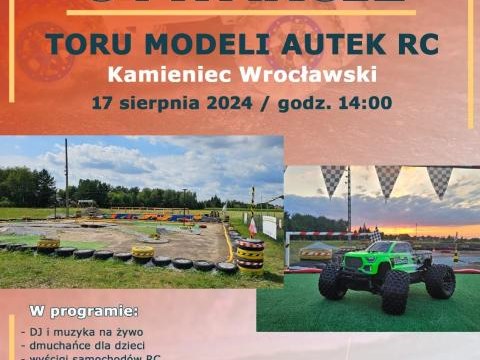 Otwarcie toru modeli autek RC