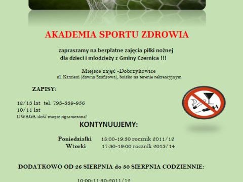 AKADEMIA SPORTU ZDROWIA