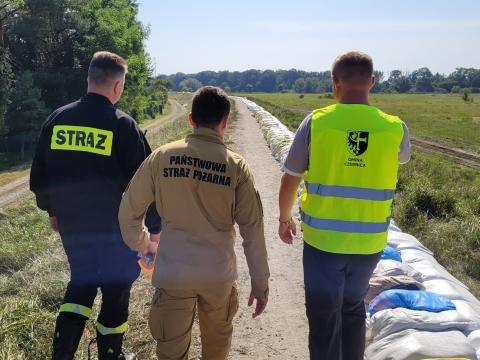 Informacja o stanie zagrożenia  powodziowego – 17.09.2024 r. godz. 15:25