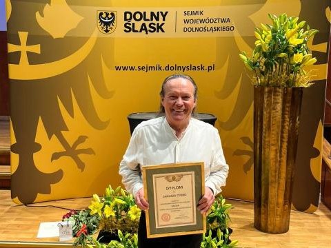 Janusz Cedro mieszkaniec Gajkowa - Laureatem Dolnośląskiej Nagrody Kulturalnej SILESIA. Gratulujemy!!!