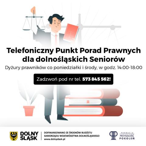 Telefoniczny Punkt Porad dla dolnośląskich seniorów!