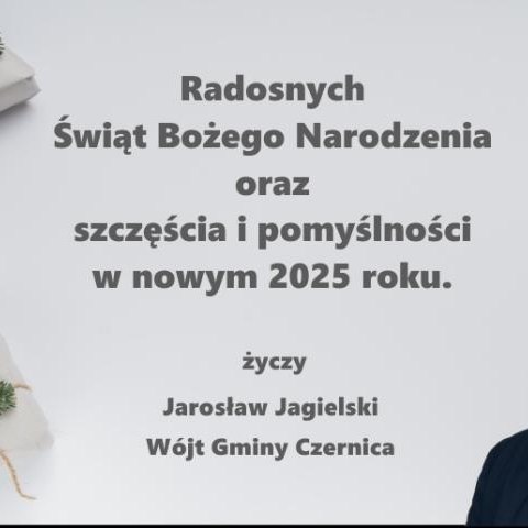 Życzenia od Wójta Gminy Czernica