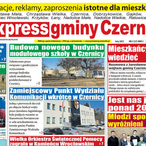 Nowy numer Expressu Gminy Czernica już dostępny