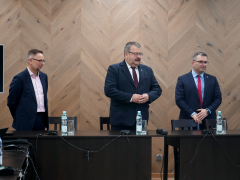 Studenci z wizytą w Urzędzie Gminy Czernica