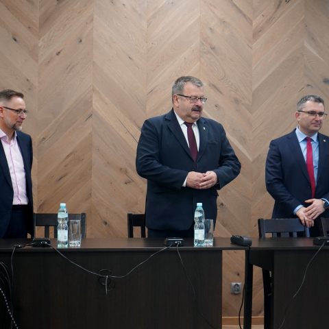 Studenci z wizytą w Urzędzie Gminy Czernica
