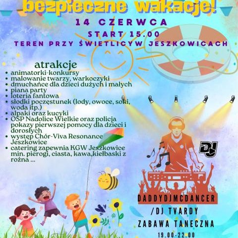 Zaproszenie na Piknik Rodzinny w Jeszkowicach
