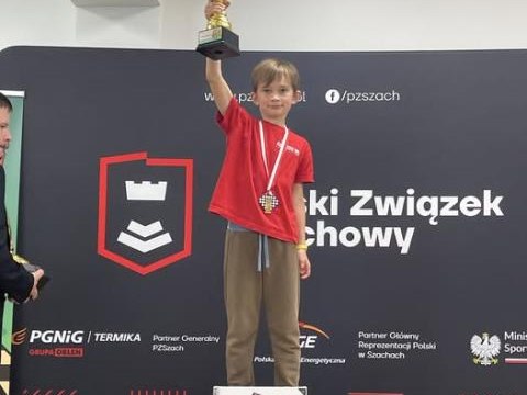 Gratulacje dla Leona Gatnera – Mistrza Polski w szachach!