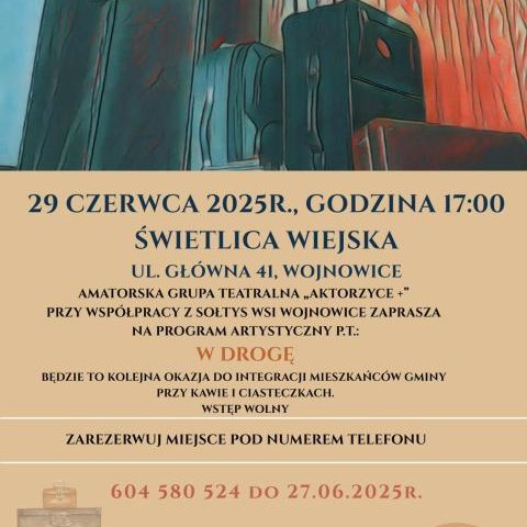 Amatorska Grupa Teatralna "Aktorzyce" zaprasza na program artystyczny