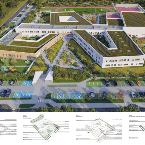 Komunikat w sprawie budowy Zespołu Szkolno-Przedszkolnego w Nadolicach Wielkich