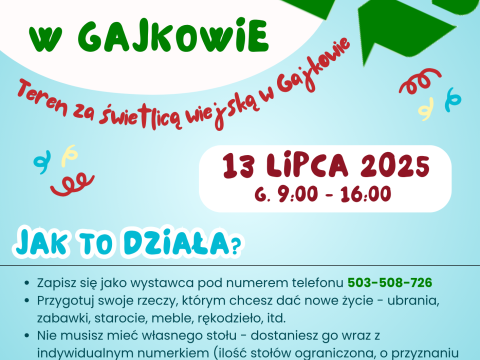 Pchli targ w Gajkowie