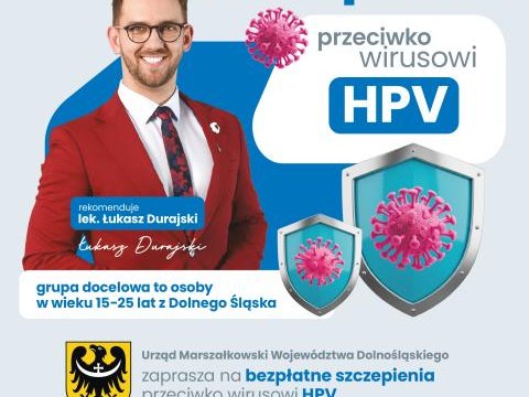 Urząd Marszałkowski Województwa Dolnośląskiego zaprasza na bezpłatne szczepienia