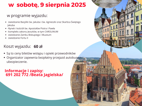 Towarzystwo Przyjaciół Ratowic zaprasza na wycieczkę do Nysy