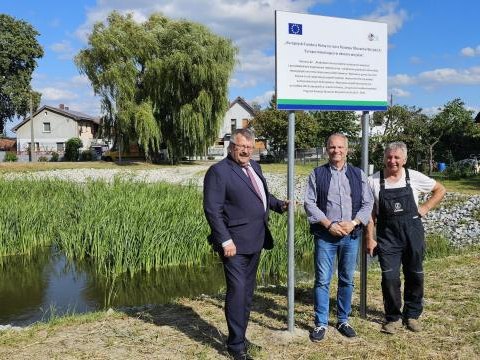 Na rzecz lepszej retencji i ochrony przed suszą - rozbudowa stawów zakończona