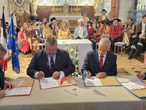 Nowy rozdział współpracy pomiędzy Gminą Czernica i Gminą Ville-Saint-Jacques
