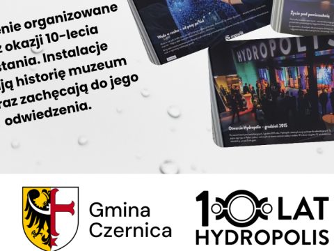 Hydropolis już od poniedziałku w Czernicy!