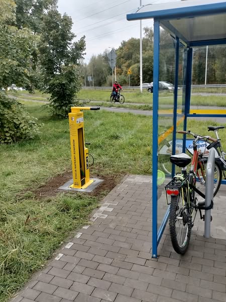 Stacja naprawy rowerów już dostępna na terenie gminy Czernica