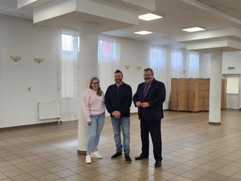 Nowe oświetlenie w świetlicy wiejskiej w Chrząstawie Wielkiej