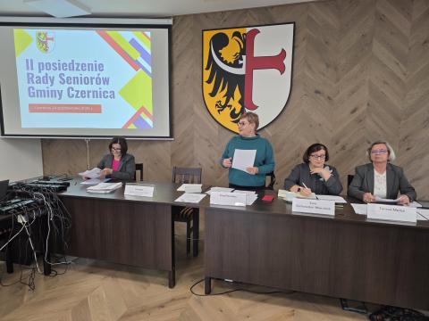 II posiedzenie Rady Seniorów Gminy Czernica