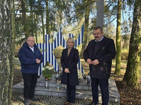 Hołd ofiarom niemieckiego obozu pracy wychowawczej