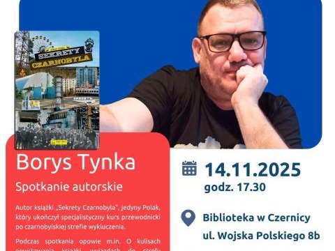 Gminna Biblioteka Publiczna w Czernicy zaprasza