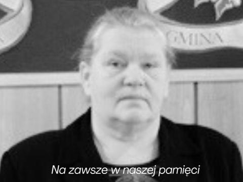 Z żalem żegnamy śp. Wiesławę Wolską