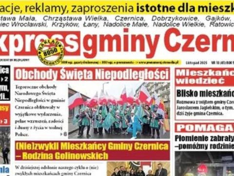 Zapraszamy do lektury najnowszego wydania expressu gminy czernica!