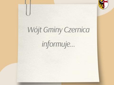 Wspólne działania na rzecz usprawnienia komunikacji aglomeracyjnej - ważna informacja Wójta Gminy Czernica!