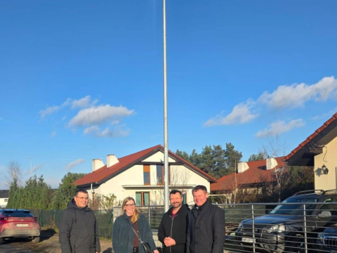 Nowe oświetlenie drogowe na ul. Maciejkowej w Chrząstawie Wielkiej