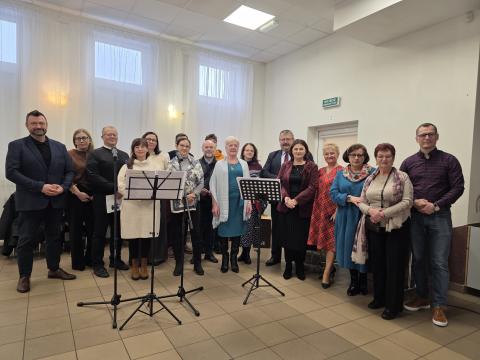 Wspólne kolędowanie w Chrząstawie Wielkiej!