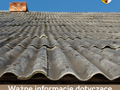 Ważna informacja dotycząca wyrobów z azbestu!