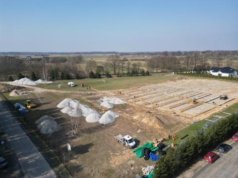 Prosto z placu budowy - przebudowa boiska w Chrząstawie Wielkiej