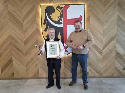 Zygmunt Skrok z tytułem Osobowości Roku 2025 Dolnego Śląska w kategorii Kultura w plebiscycie Gazety Wrocławskiej!