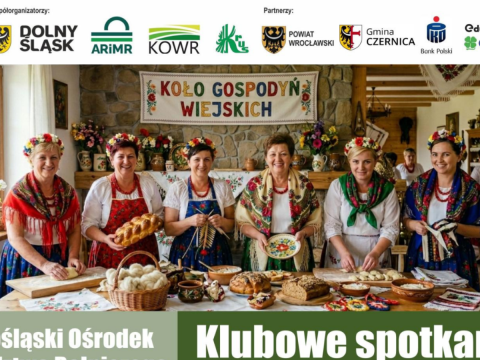 Klubowe Spotkanie z Dolnośląską Wsią - zaproszenie